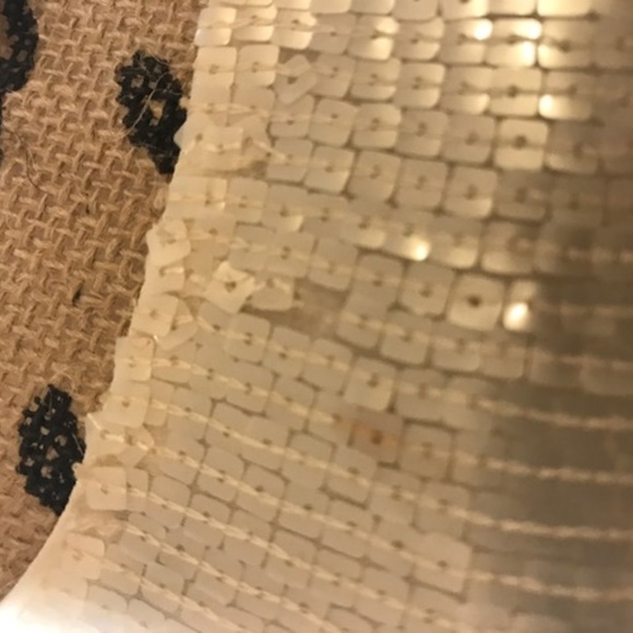 Shimmering White Sequined Giorgio Armani Cami - Picture 8 of 8